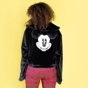 Cakeworthy x Disney Mickey Mouse Faux Fur Jacket